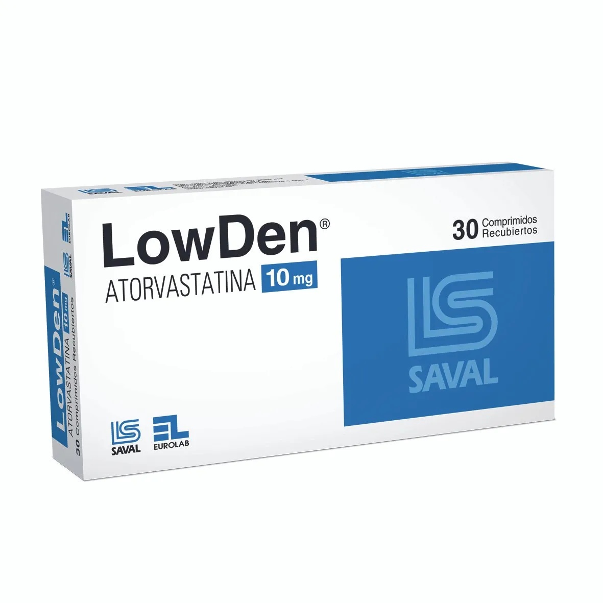LOWDEN 10 MG CAJA X 30 COMPRIMIDOS - Ecofarma