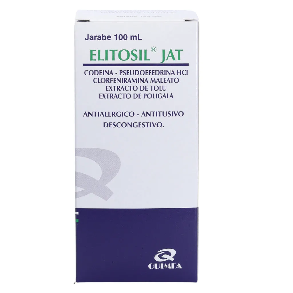 ELITOSIL J.A.T. JARABE FCO X 100 ML - Ecofarma