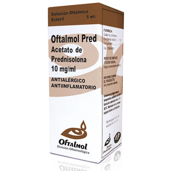 OFTALMOL PRED SOL. OFTALMICA X 10 ML - Ecofarma
