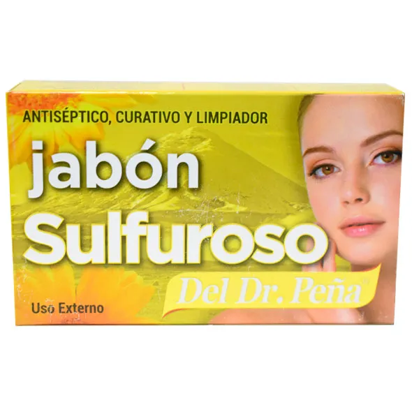 JABON SULFUROSO ANTISEPTICO, CURATIVO Y LIMPIADOR - Ecofarma