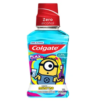 ENJUAGUE BUCAL COLGATE PLAX KIDS MINIONS X 250 ML - Ecofarma