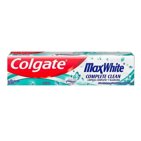 CREMA DENTAL COLGATE MAX WITHE X 180 G - Ecofarma