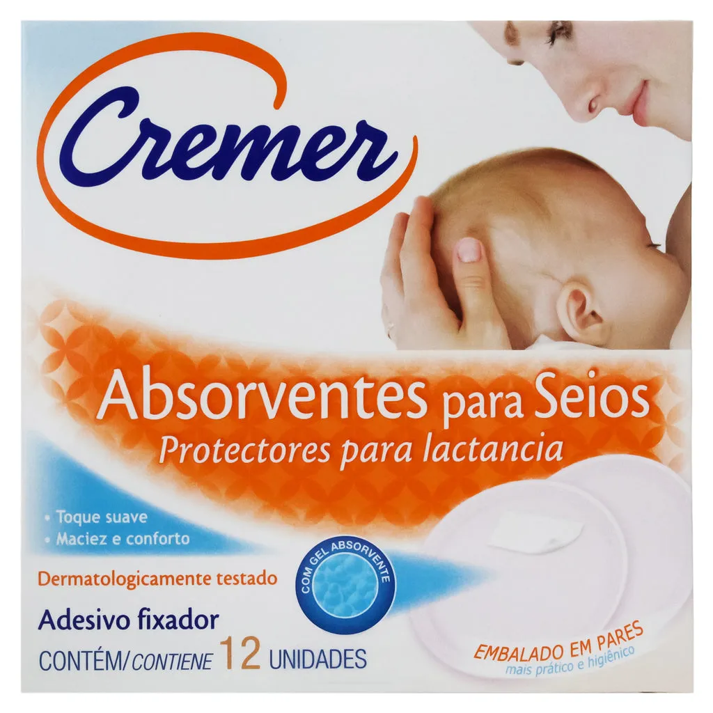 PROTECTOR DE LACTANCIA CREMER POR 12 UNIDADES - Ecofarma