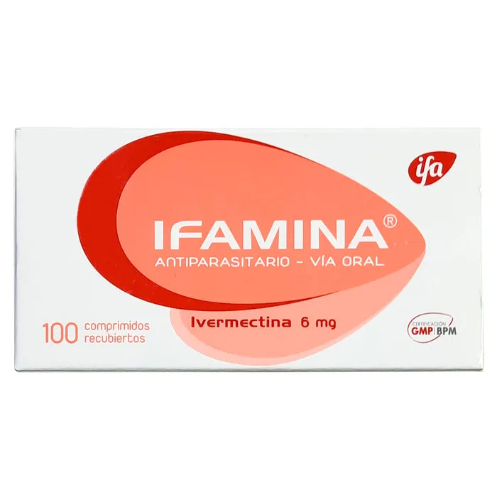 IFAMINA 6 MG CAJA X 100 COMPRIMIDOS - Ecofarma