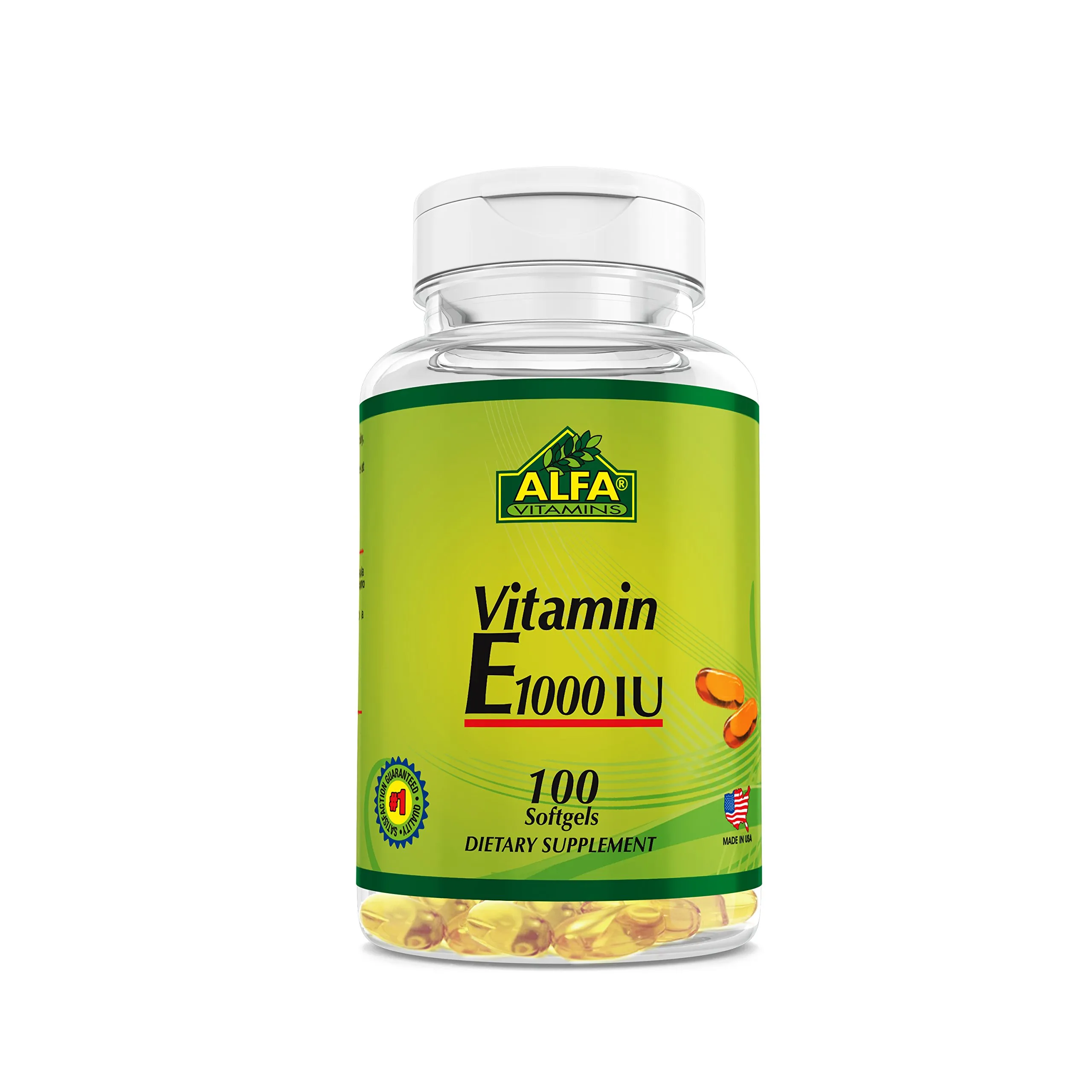 VITAMINA E 1000 IU FCO X 90 CAPSULAS - Ecofarma