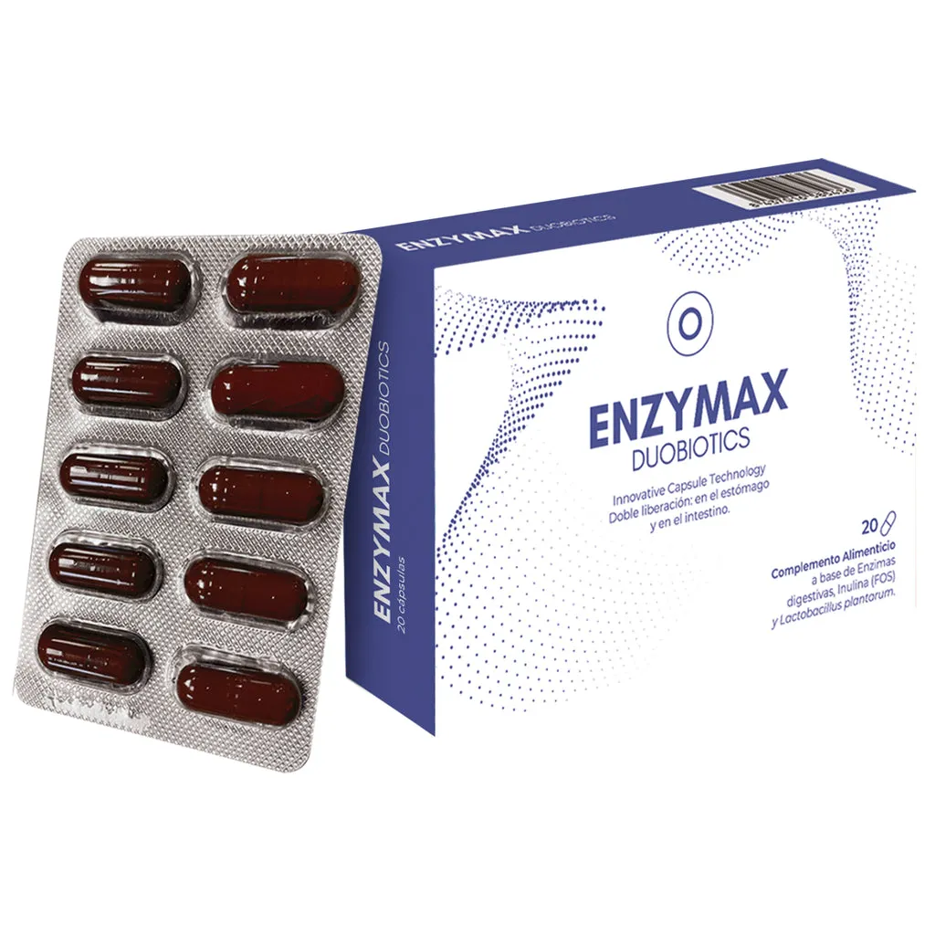 ENZYMAX DUOBIOTICS CAJA X 20 COMPRIMIDOS - Ecofarma
