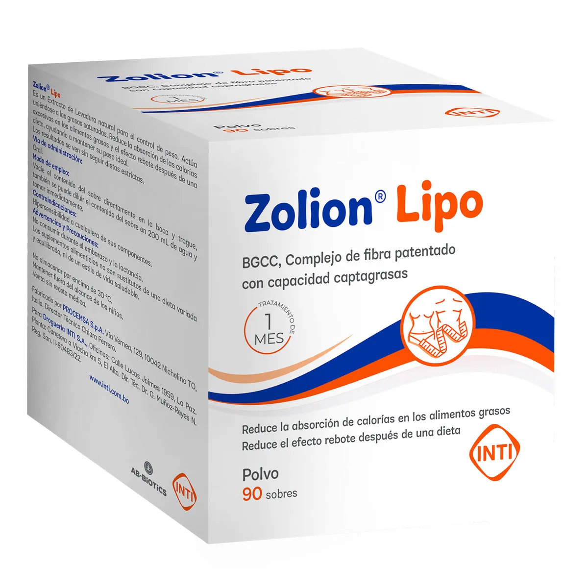 ZOLION LIPO CAJA X 90 SOBRES - Ecofarma