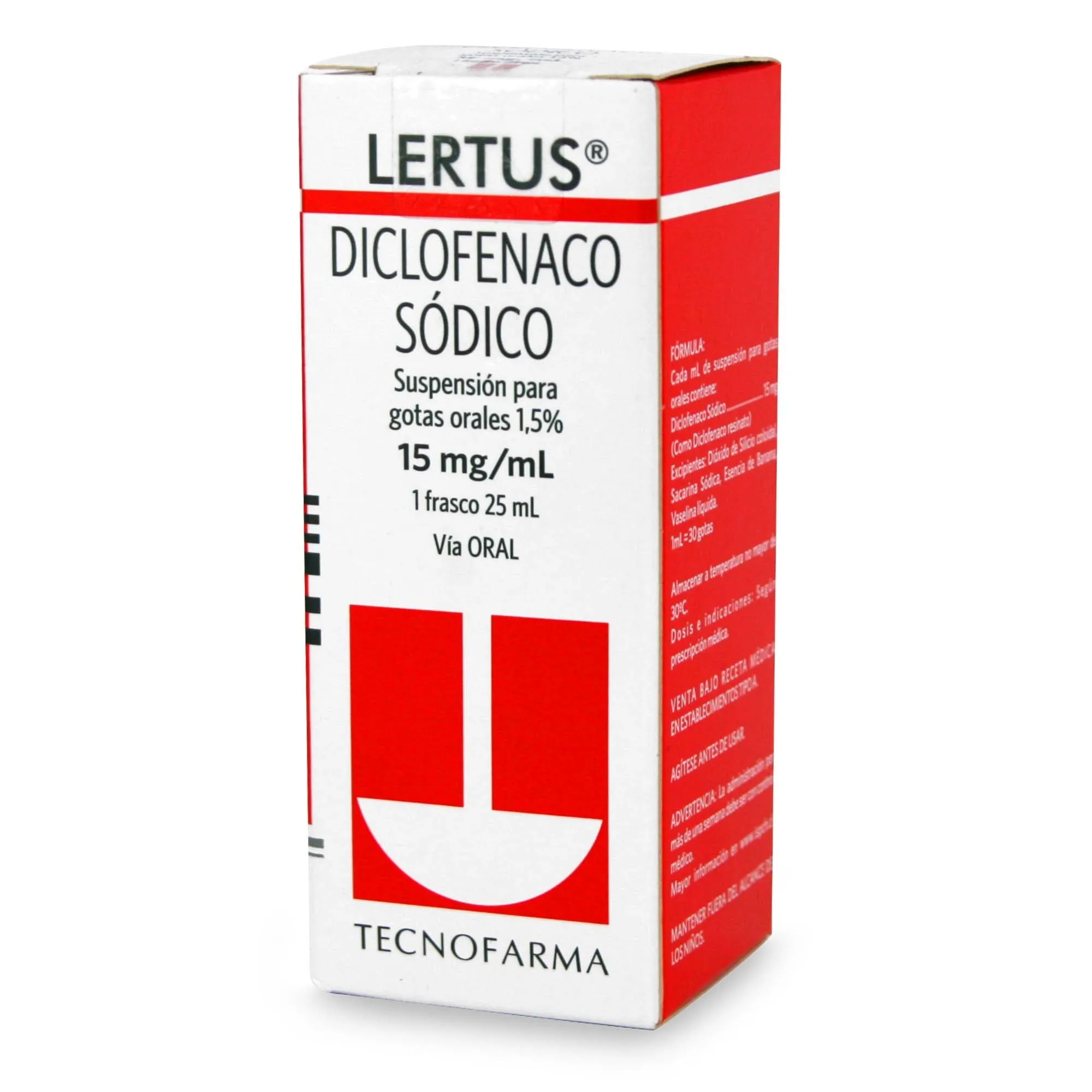 LERTUS GOTAS FCO X 15 ML - Ecofarma