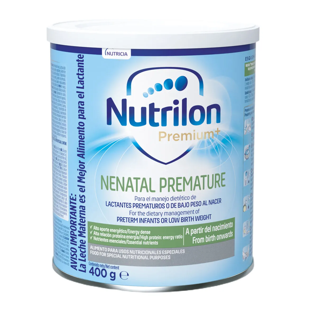 NUTRILON NENATAL PREMATURO LATA X 400 G - Ecofarma