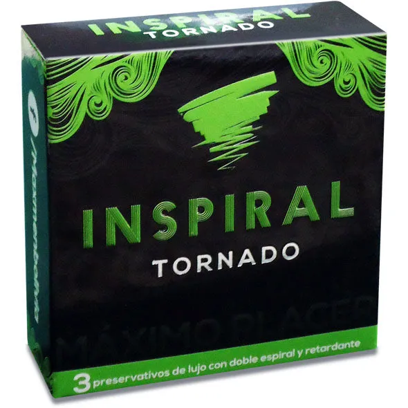 PRESERVATIVO MAXMEN INSPIRAL TORNADO - Ecofarma
