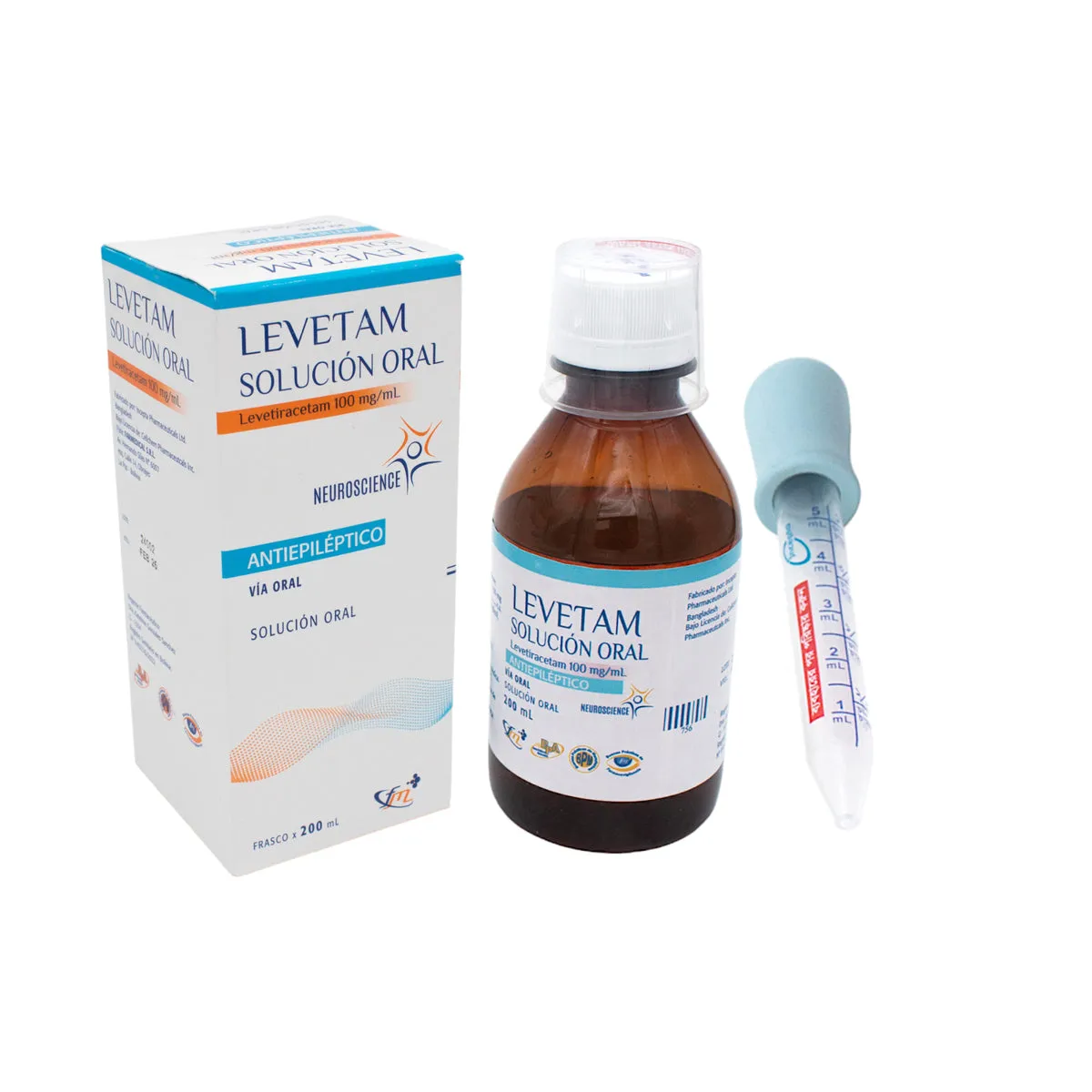 LEVETAM SOLUCION ORAL FCO X 200 ML - Ecofarma