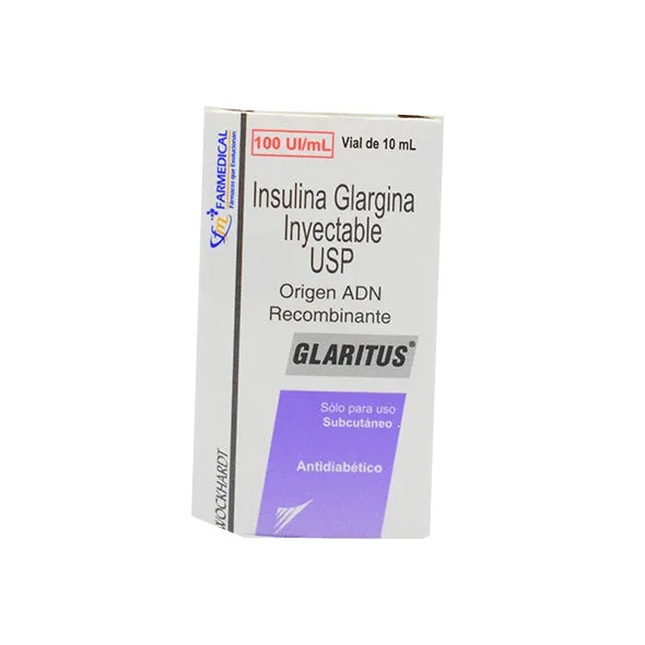 GLARITUS 100 UI/ML X 10 ML - Ecofarma