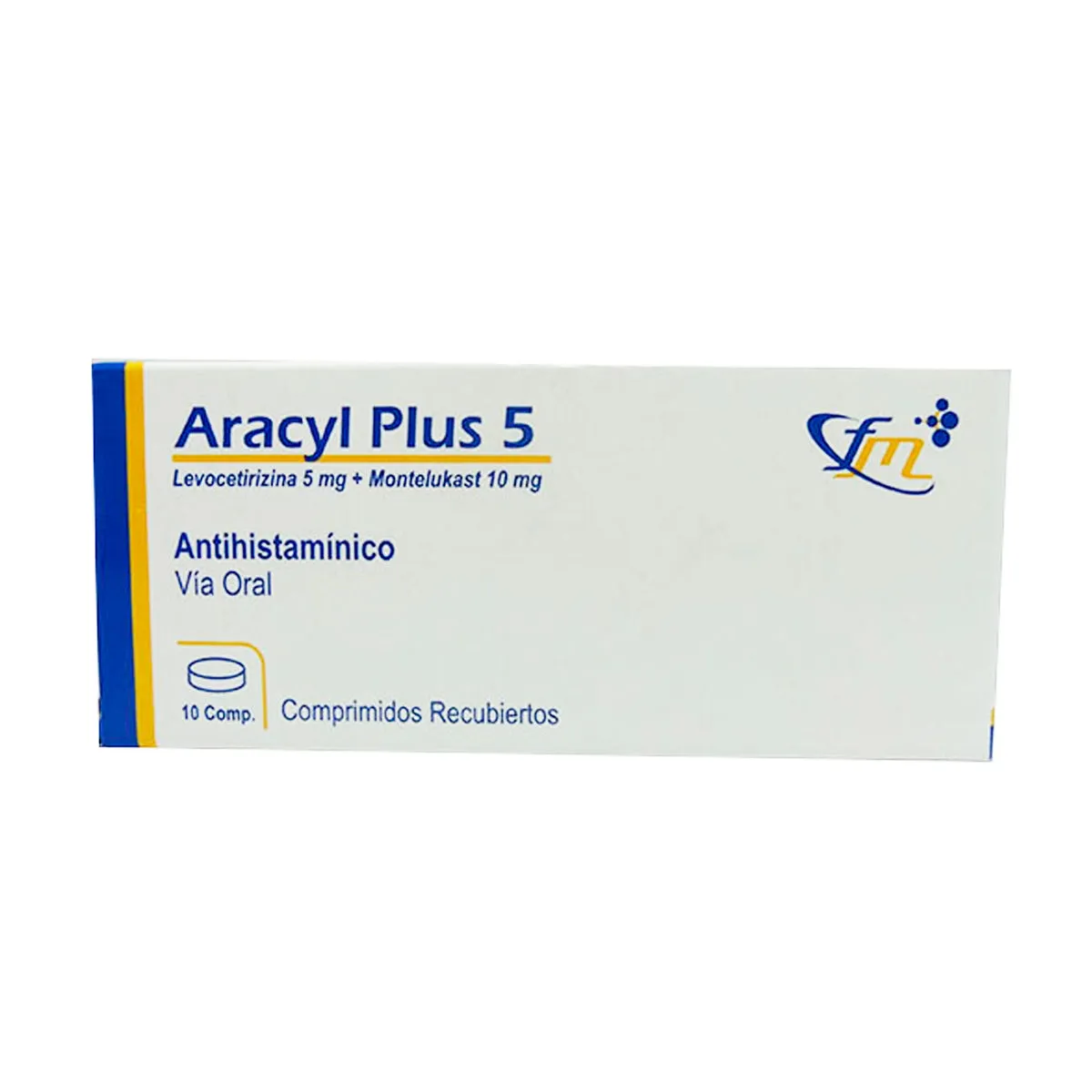 ARACYL PLUS 5 CAJA X 10 COMPRIMIDOS - Ecofarma
