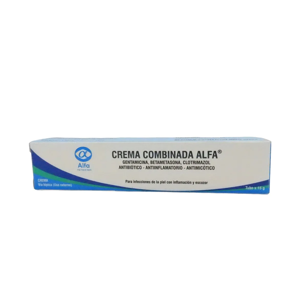 CREMA COMBINADA ALFA TUBO X 15 GR - Ecofarma