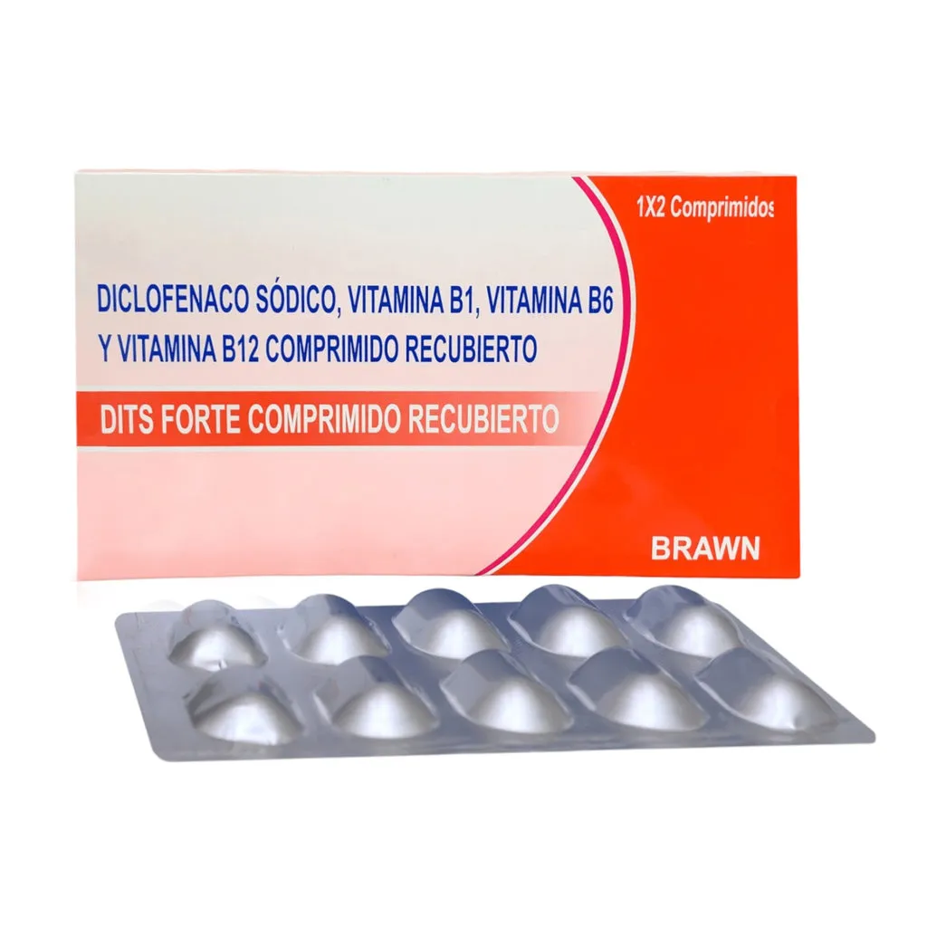 DITS FORTE COMPRIMIDO RECUBIERTO CAJA X 20 - Ecofarma
