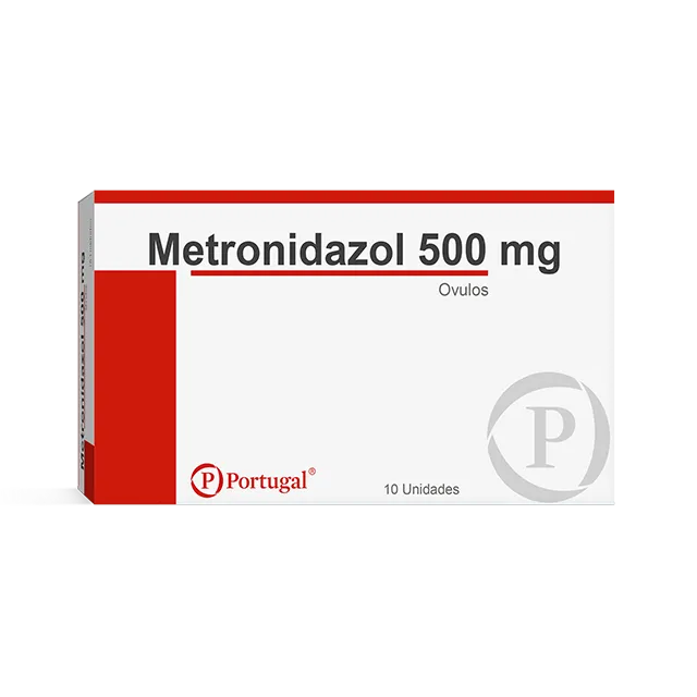 METRONIDAZOL 500MG  X 10 OVULOS - Ecofarma