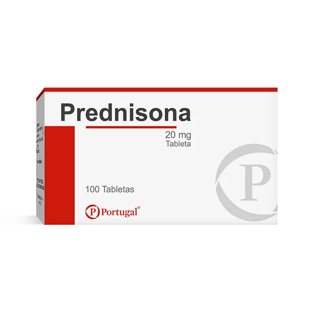 PREDNISONA 20 MG CAJA X 100 TABLETAS - Ecofarma