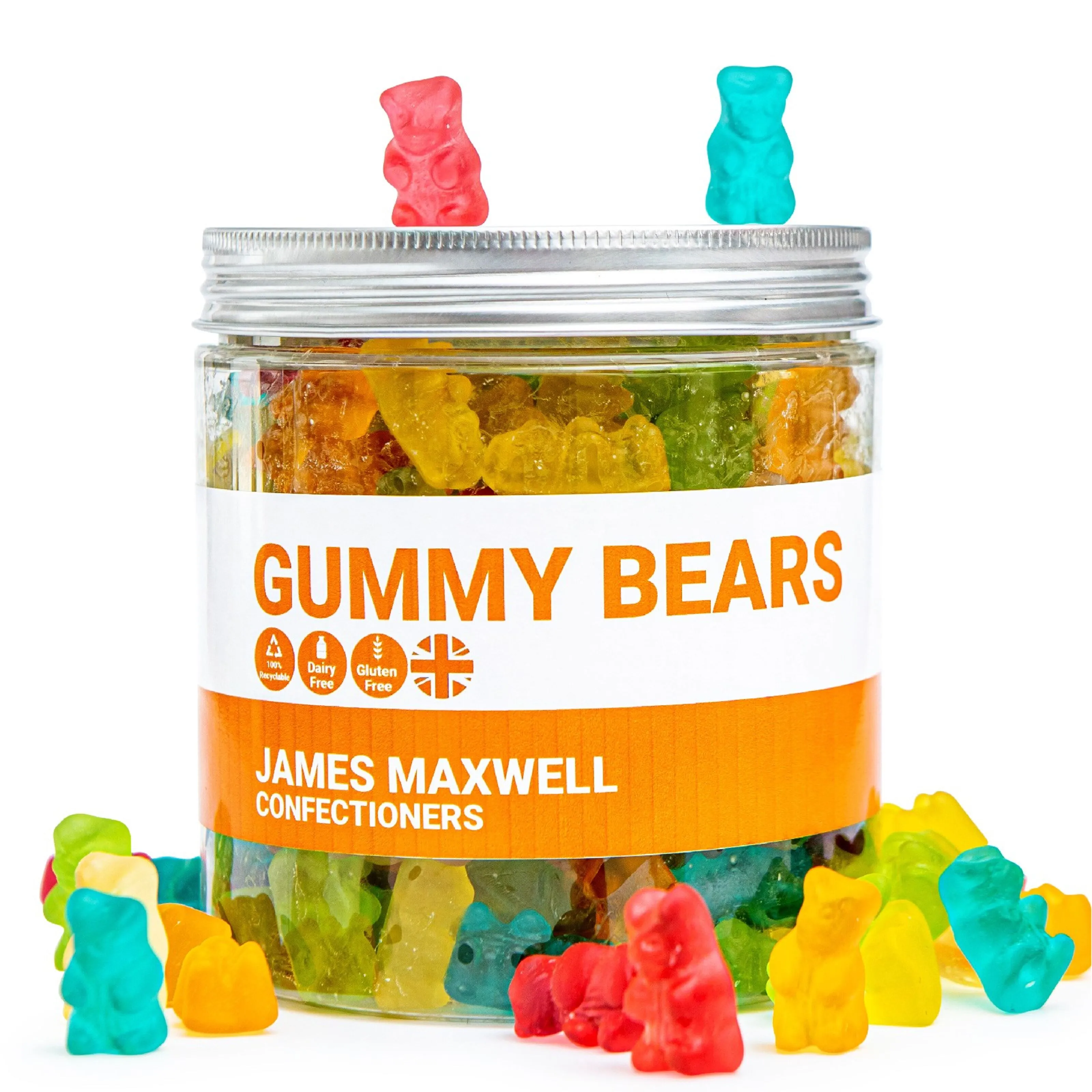 GUMMY BEARS FRASCO X 100 OSITOS DE GOMA - Ecofarma