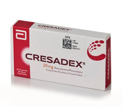 CRESADEX 20 MG CAJA X 30 COMPRIMIDOS - Ecofarma