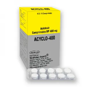 ACYCLO 400 MG CAJA X 100 COMPRIMIDOS - Ecofarma