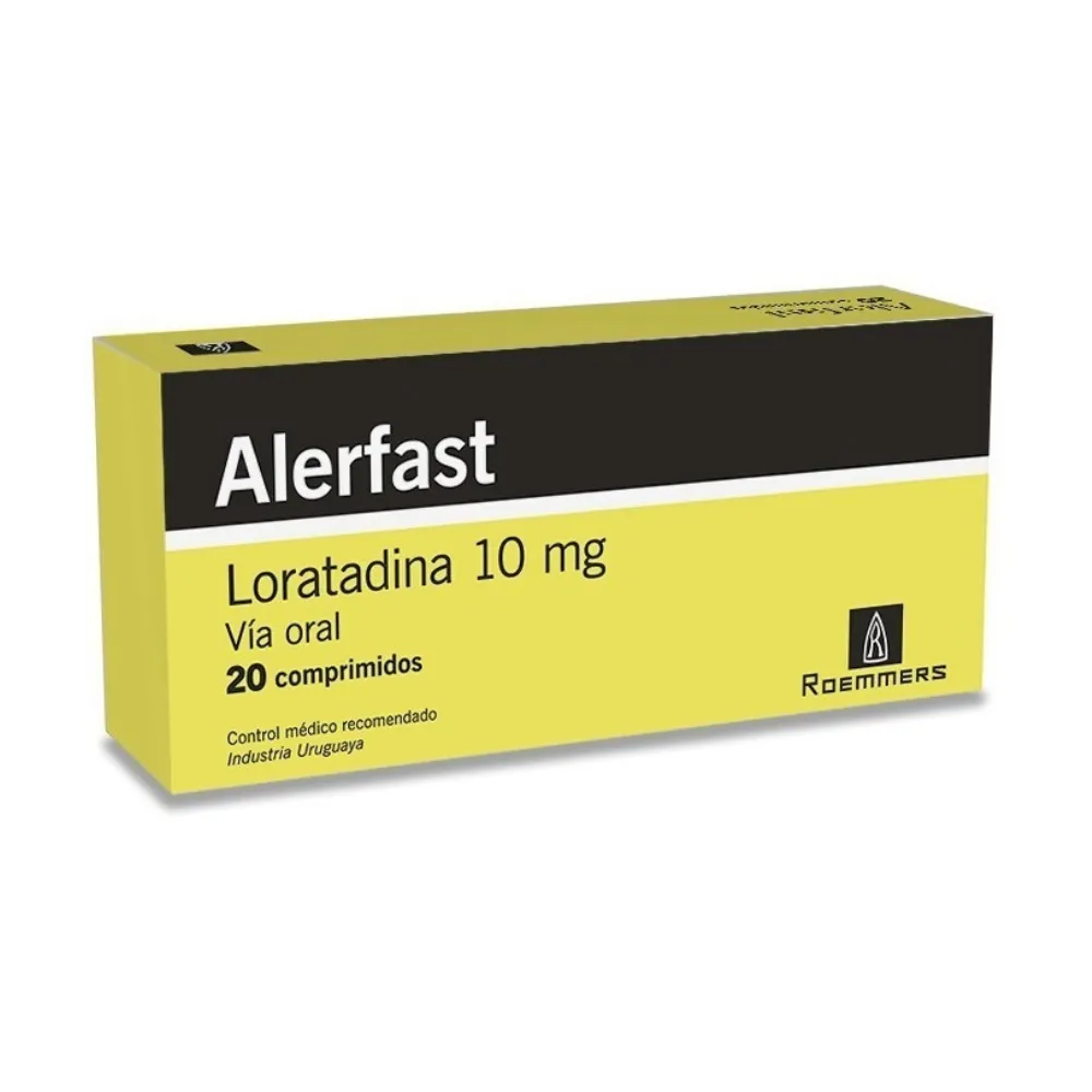 ALERFAST 10 MG CAJA X 10 COMPRIMIDOS - Ecofarma