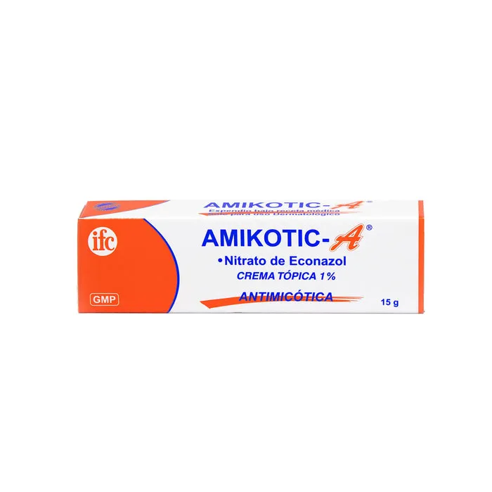 AMIKOTIC A CREMA TOPICA 1% TUBO X 15 GR - Ecofarma