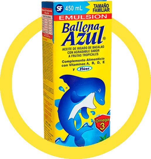 BALLENA AZUL NARANJA FCO X 450 ML - Ecofarma