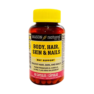 BODY HAIR SKIN & NAILS FCO X 60 CAPSULAS - Ecofarma