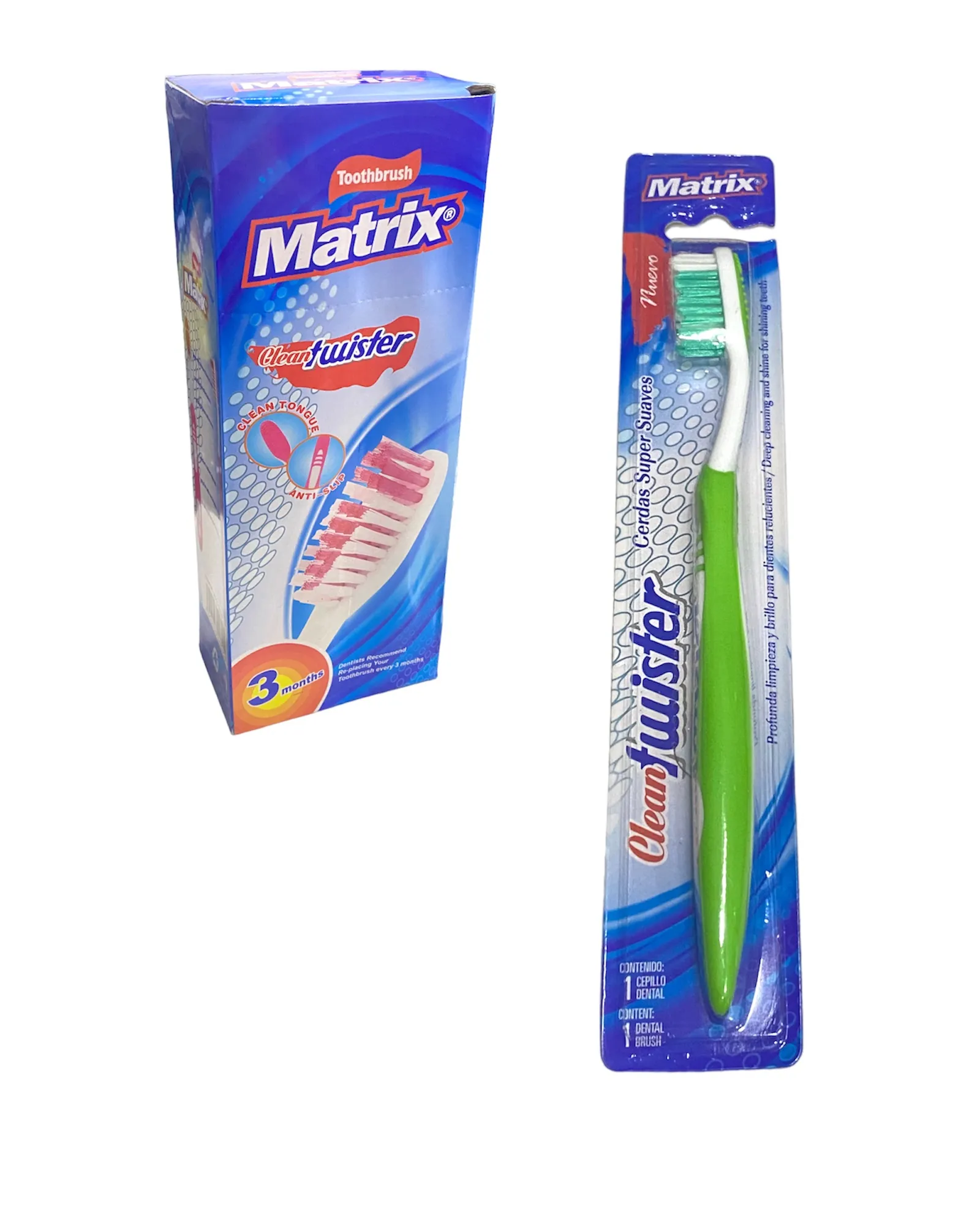 CEPILLO MATRIX NEW GENERATION TOOTHBRUSH C/LIMPIADOR LINGUAL - Ecofarma