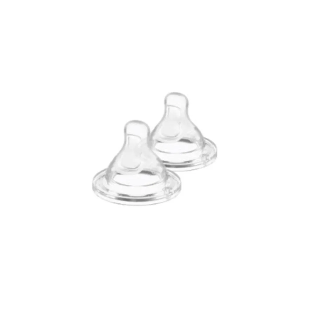 TETINA CHICCO SILICONA STUCHE X 2 2M+ - Ecofarma