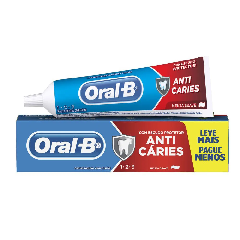 CREMA DENTAL ORAL B ANTICARIES X 150 G - Ecofarma
