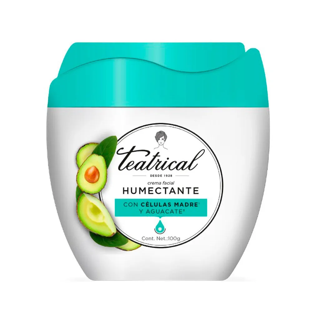 TEATRICAL CREMA FACIAL HUMECTANTE POTE X 100 G - Ecofarma