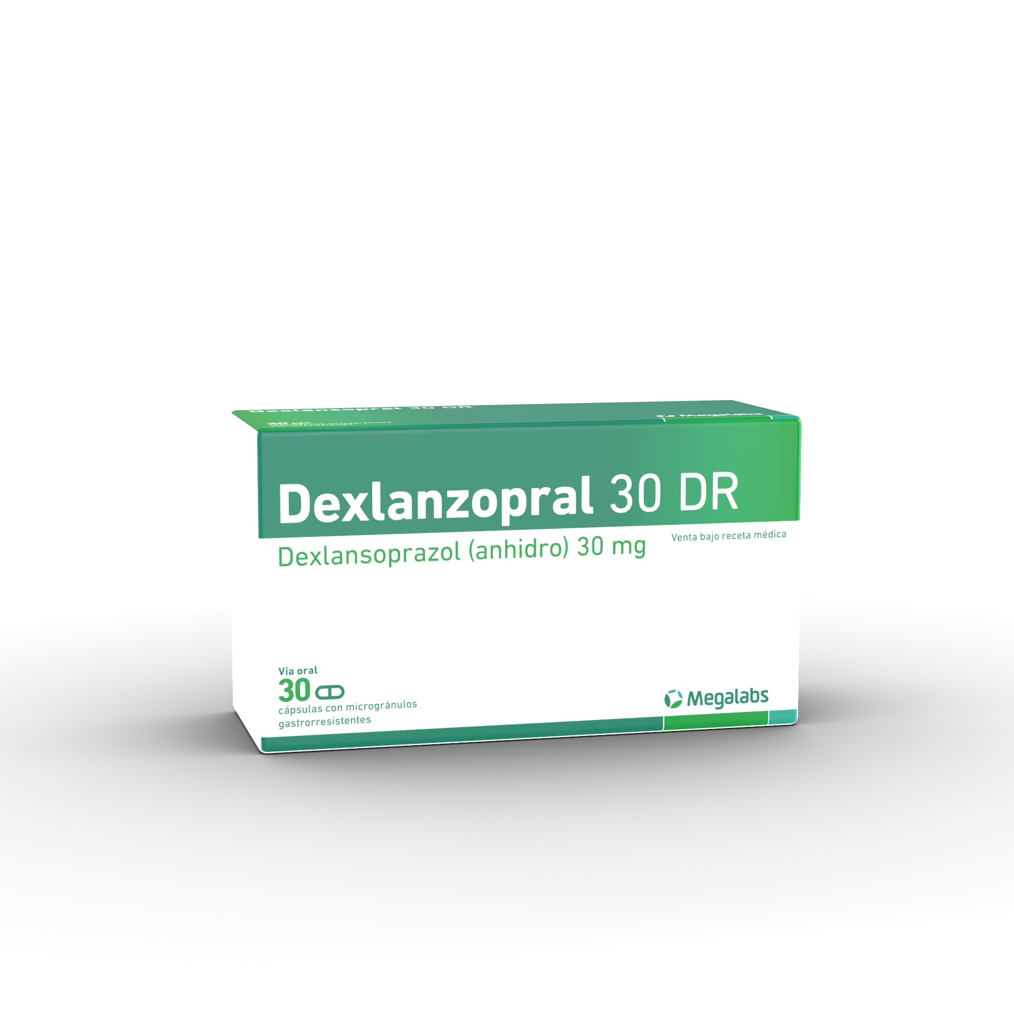 DEXLANZOPRAL DR 30 MG CAJA X 30 CAPSULAS - Ecofarma