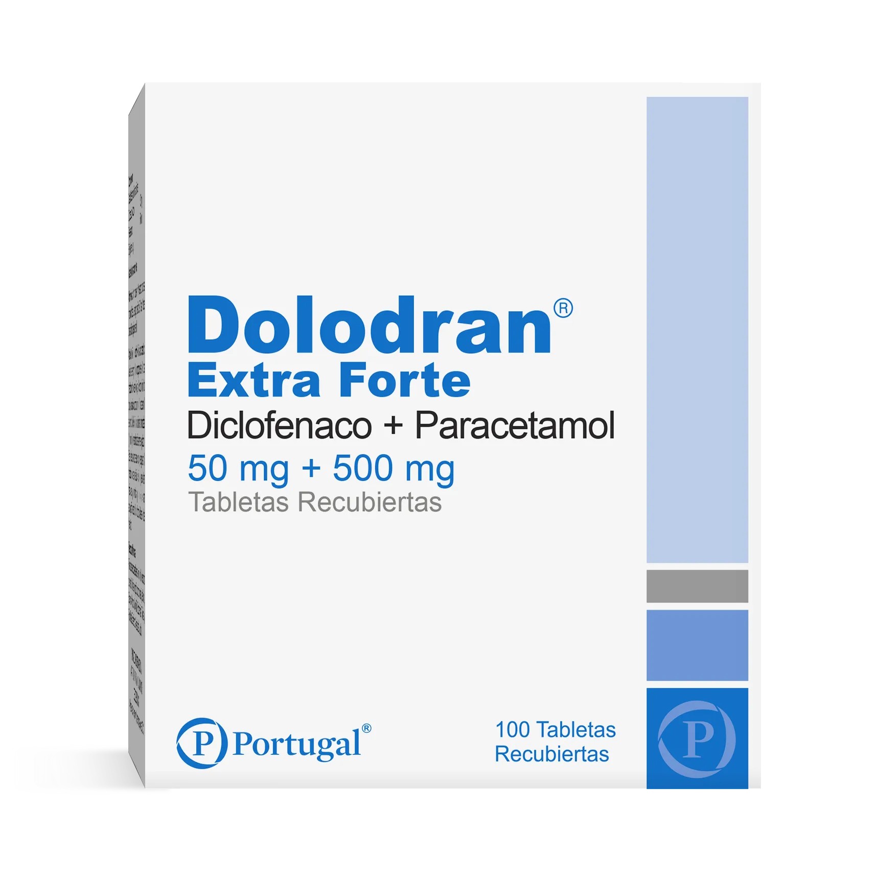 DOLODRAN EXTRA FORTE CAJA X 100 COMPRIMIDOS - Ecofarma