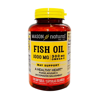 OMEGA 3 FISH OIL 1000 MG FCO X 120 CAPSULAS - Ecofarma
