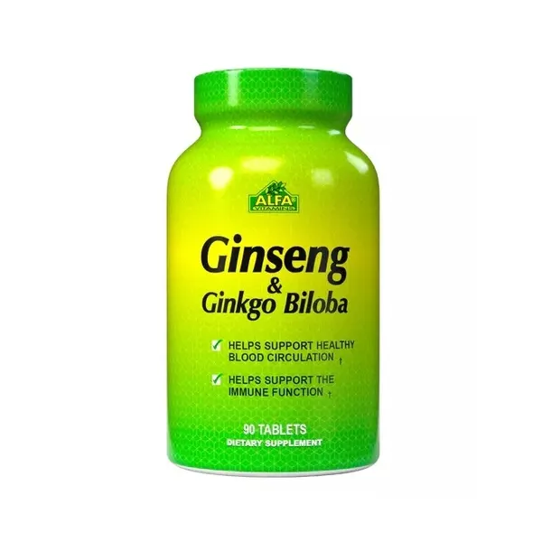 GINSENG GINKGO BILOBA FCO X 90 TABLETAS - Ecofarma