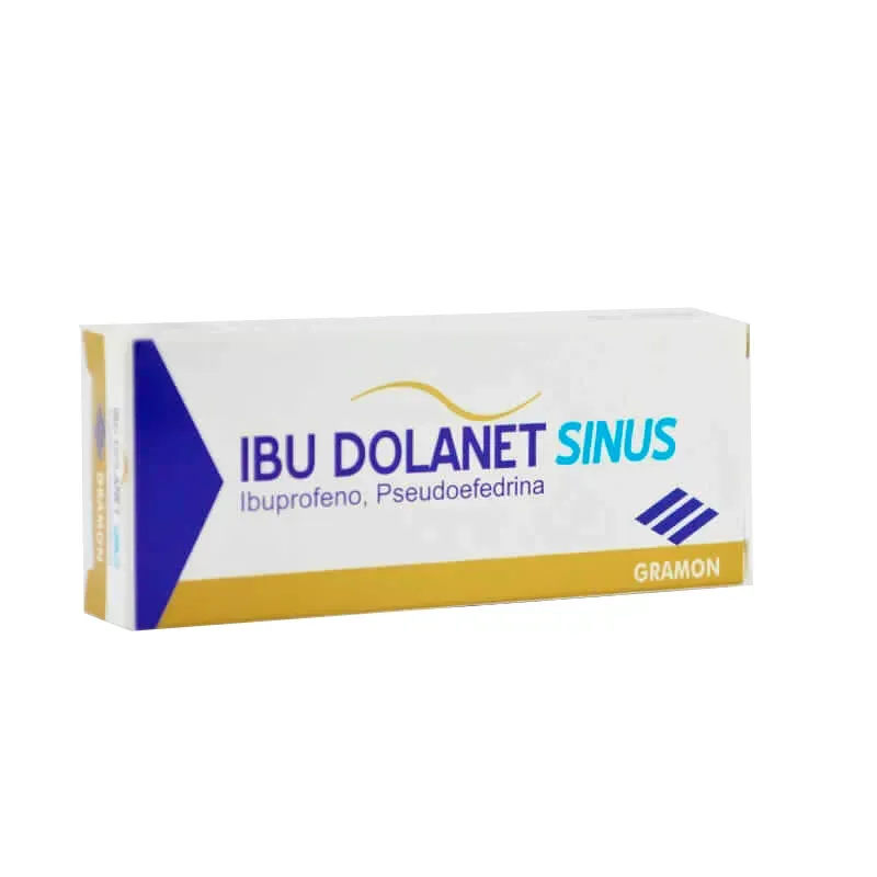 IBU DOLANET SINUS FORTE CAJA X 10 COMPRIMIDOS - Ecofarma