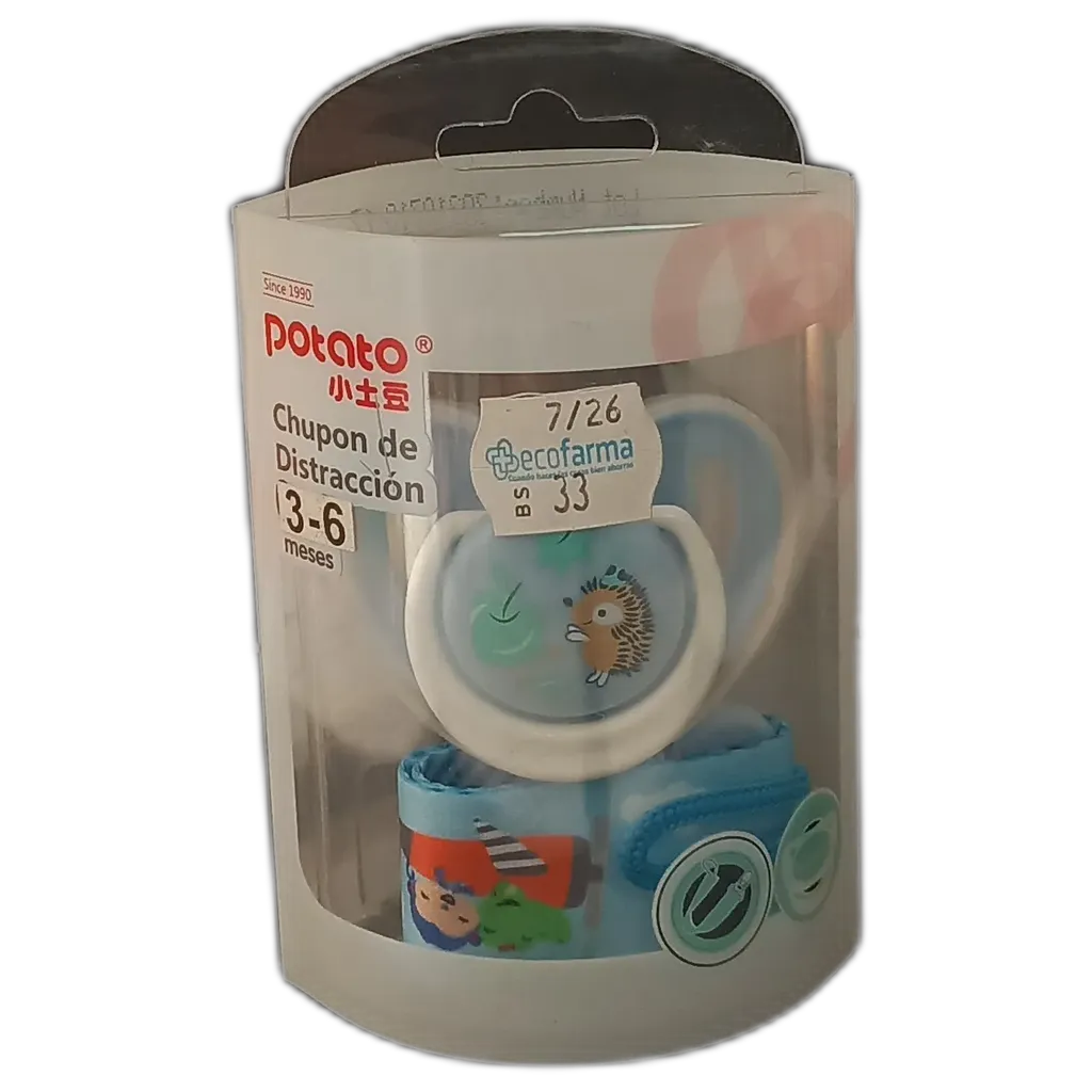 CHUPON DE DISTRACCION POTATO 3-6 MESES ETAPA # 2 - Ecofarma