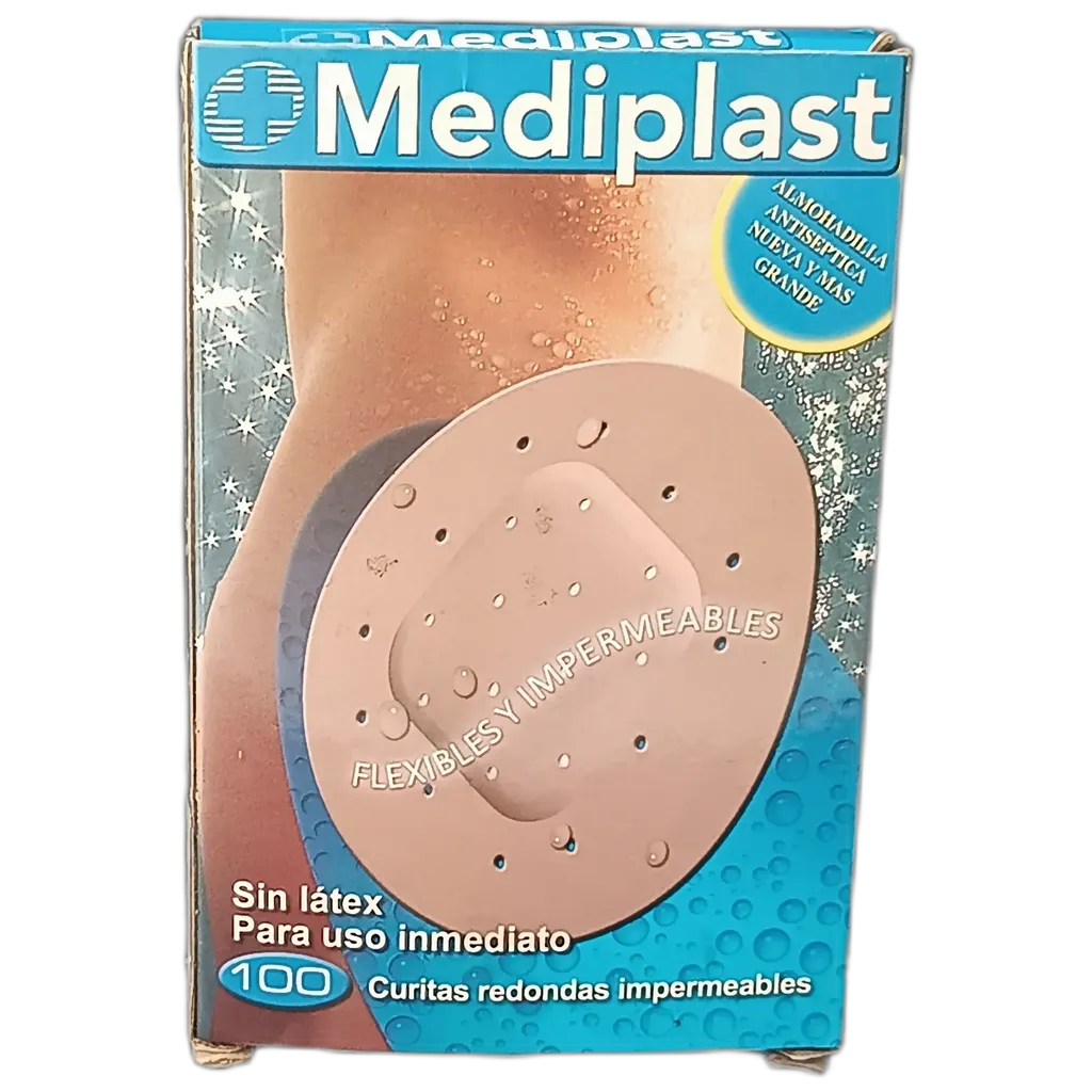 CURITAS REDONDAS COLOR PIEL CAJA X 100 UNID. - Ecofarma