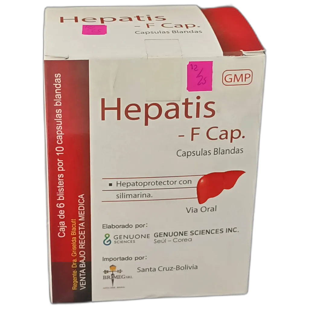 HEPATIS F CAJA X 60 CAPSULAS BLANDAS - Ecofarma