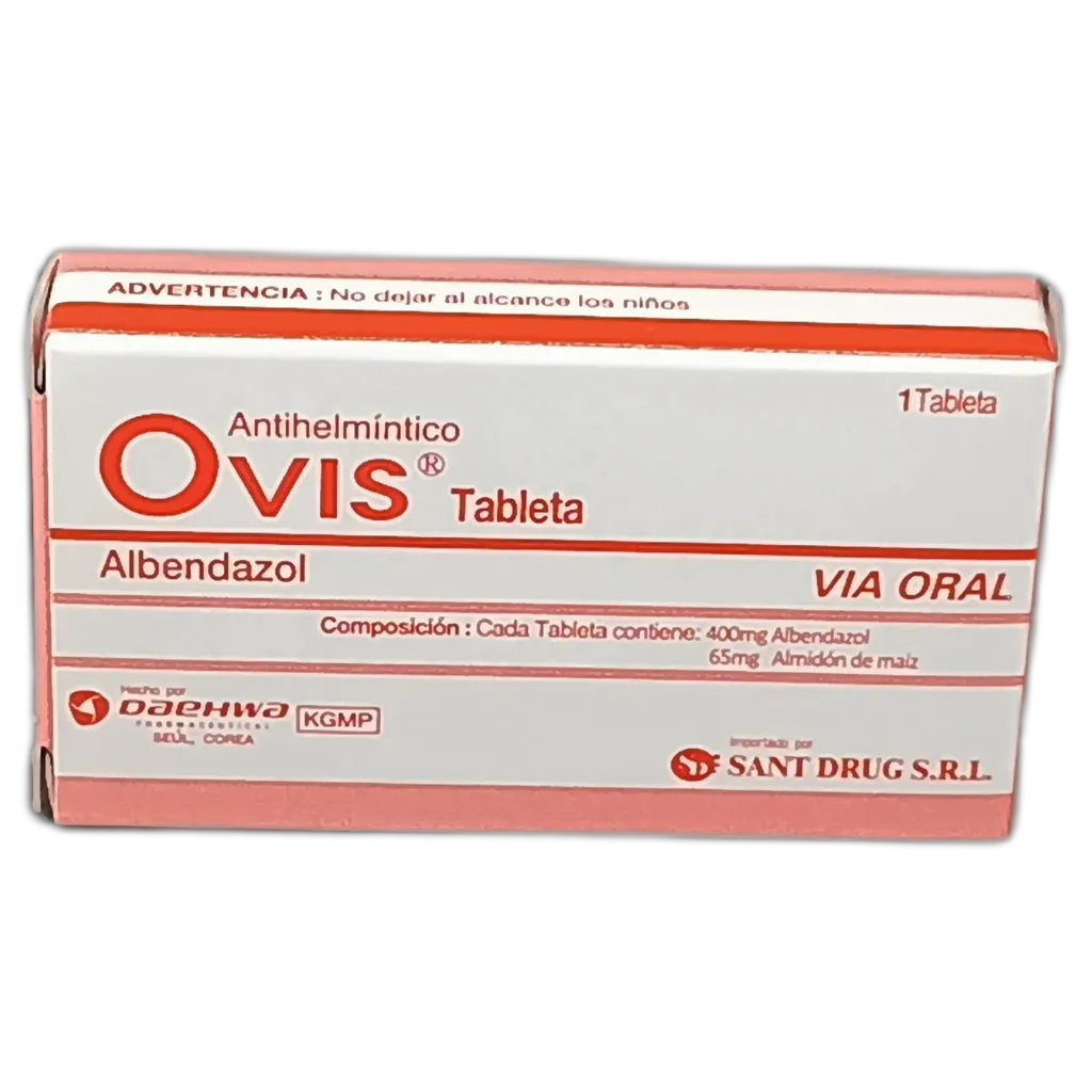 OVIS 400 MG CAJA X 1 COMPRIMIDO - Ecofarma
