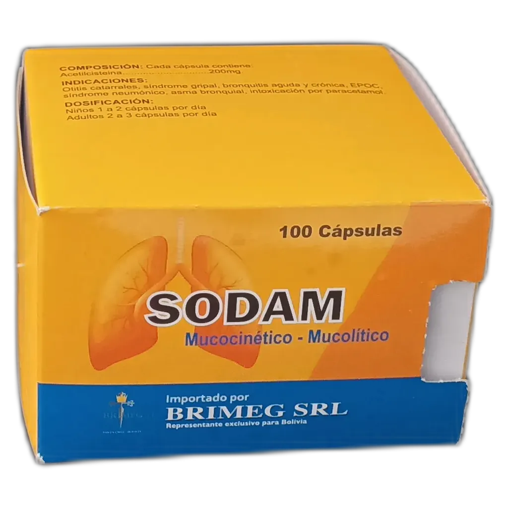 SODAM CAJA X 100 CAPSULAS - Ecofarma