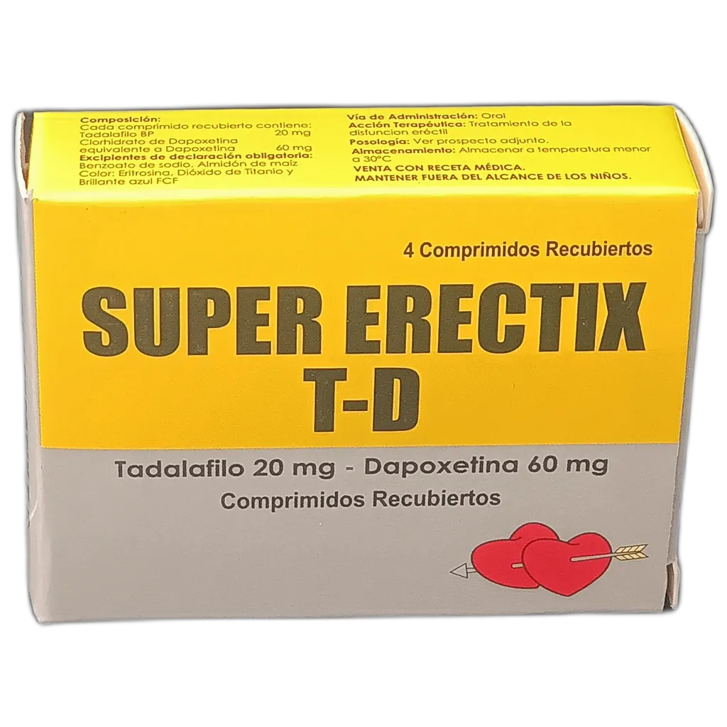 SUPER ERECTIL 50 MG CAJA X 16 - Ecofarma