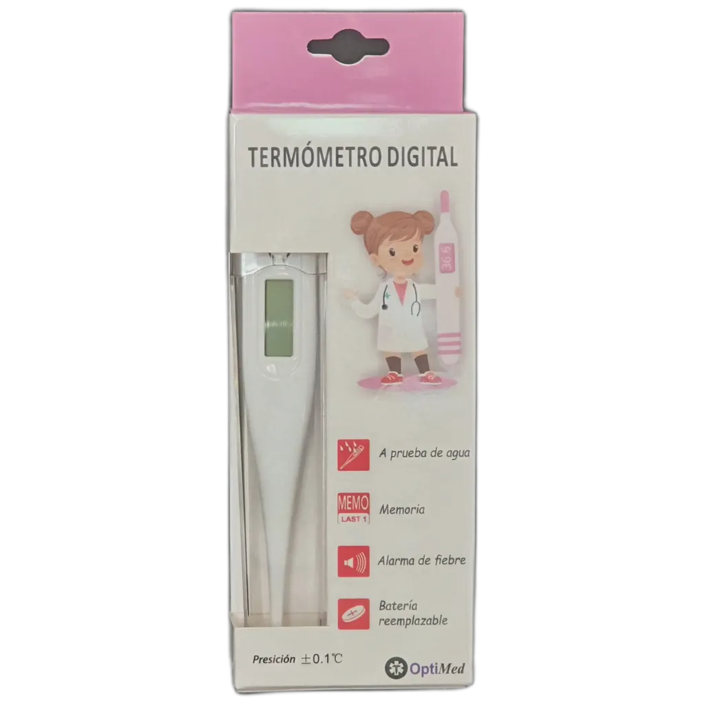 TERMOMETRO DIGITAL PUNTA FLEXIBLE GHIRAFF BG T4 - Ecofarma
