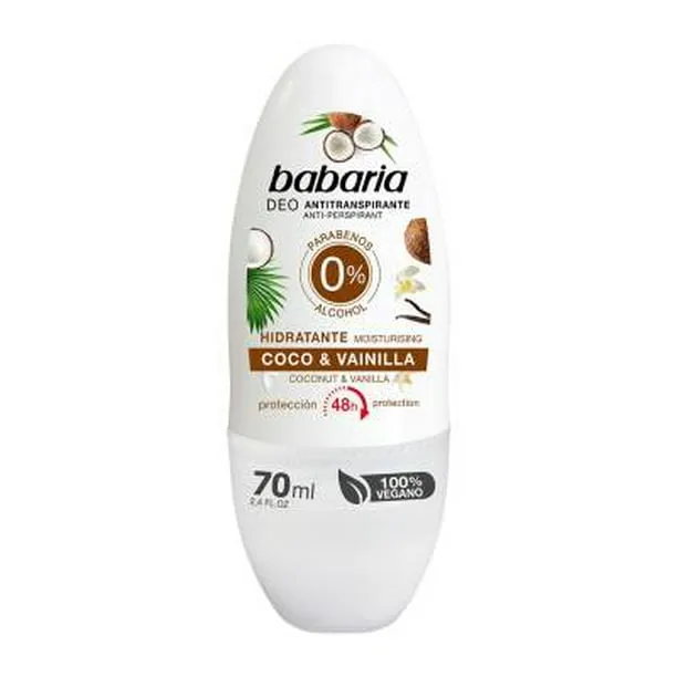 BABARIA DESODORANTE ROLLON COCO X 70 ML - Ecofarma
