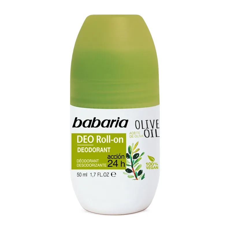 BABARIA DESODORANTE ROLLON OLIVA X 50 ML - Ecofarma