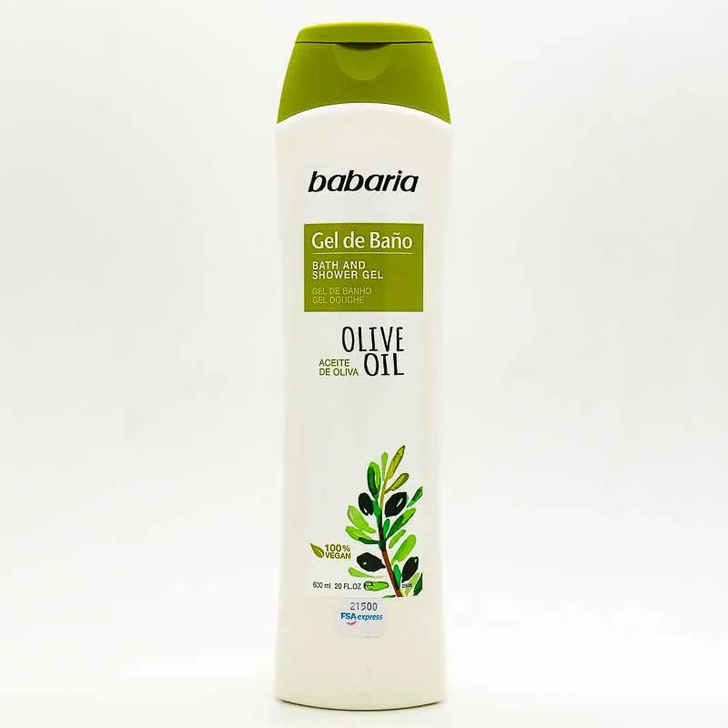 BABARIA GEL DE BAÑO FCO X 600 ML - Ecofarma