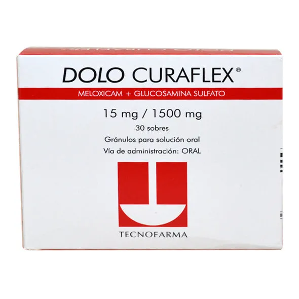 DOLO CURAFLEX CAJA X 30 SOBRES - Ecofarma