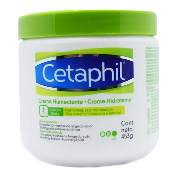 CETAPHIL CREMA HIDRATANTE POMO X 453 G - Ecofarma