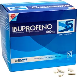 IBUPROFENO 600 MG CAJA X 500 COMPRIMIDOS - Ecofarma